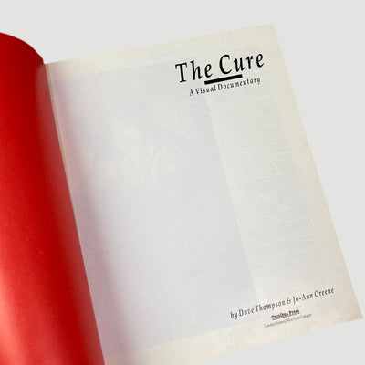 1988 The Cure A Visual Documentary