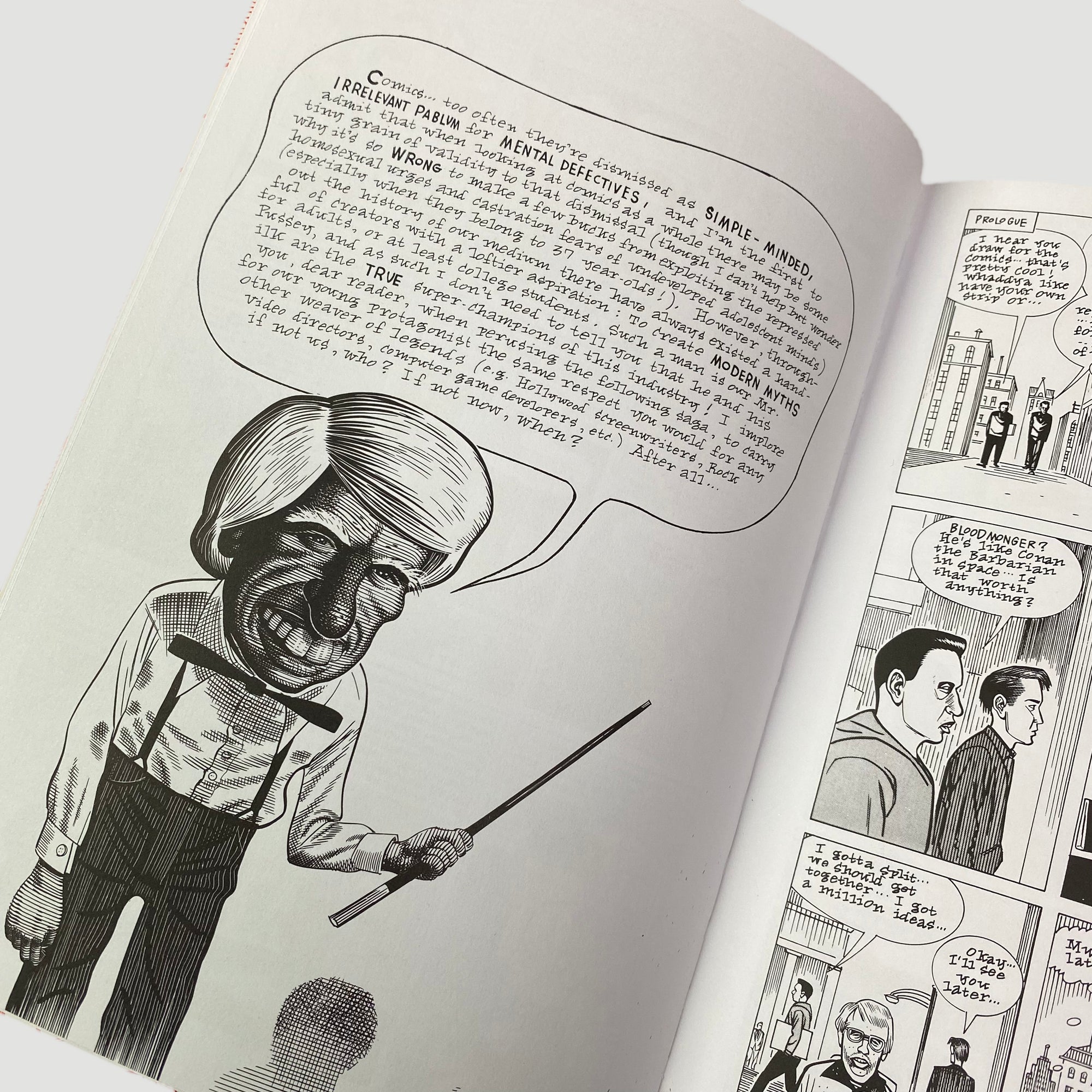 2006 Daniel Clowes 'Pussey!'