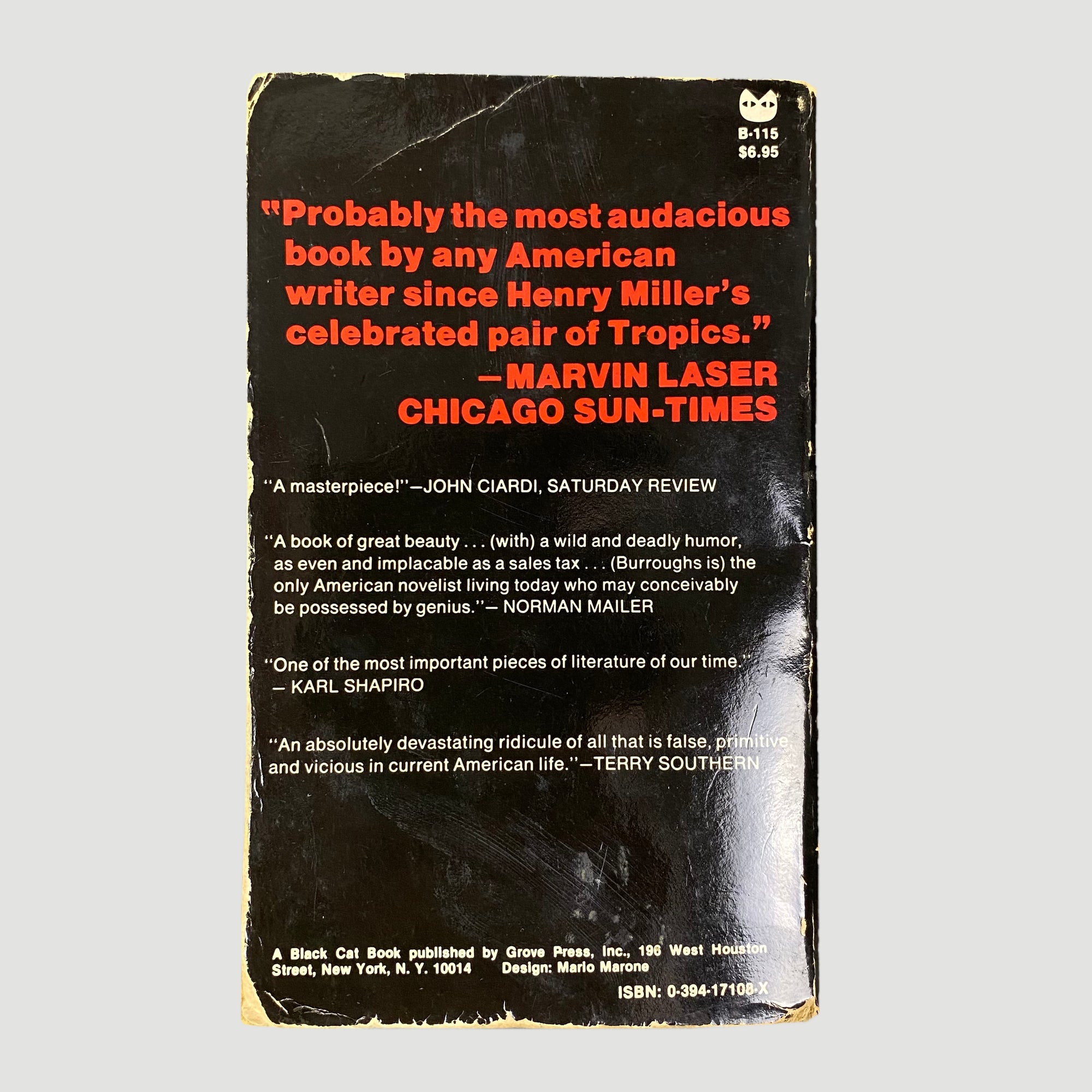 1966 William Burroughs ‘The Naked Lunch’