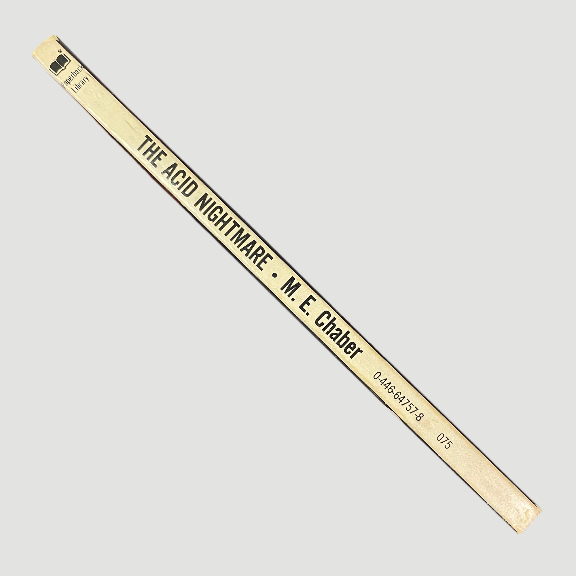 1972 The Acid Nightmare by M.E.Chaber