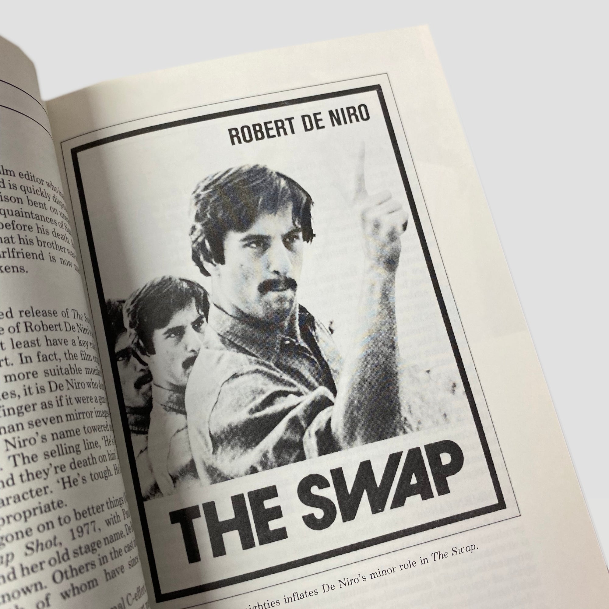 1986 The Cinema Of Robert De Niro T