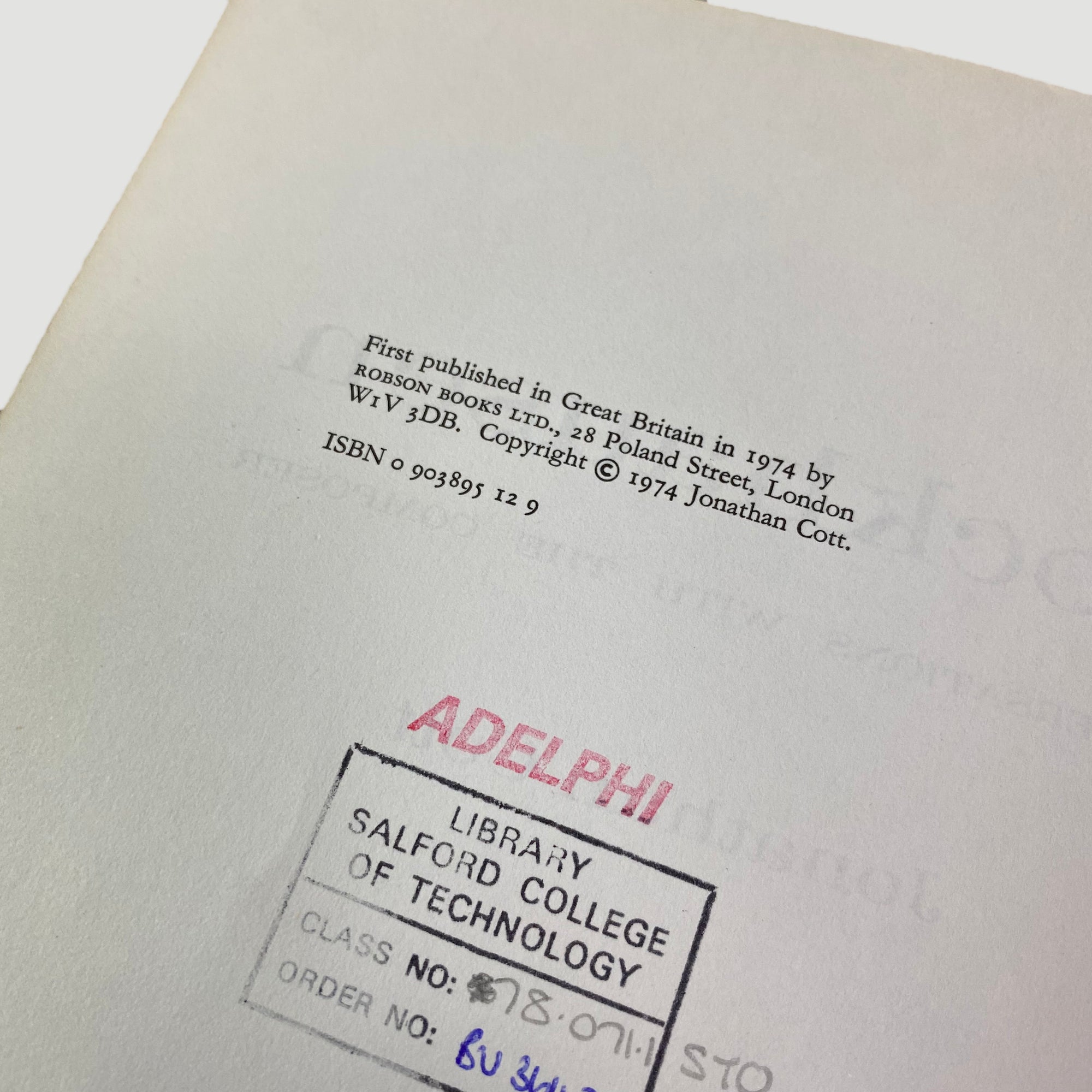 1974 Stockhausen Conversations with the Composer 1st