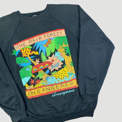 1988 Greenpeace 'Rainforest' Sweatshirt