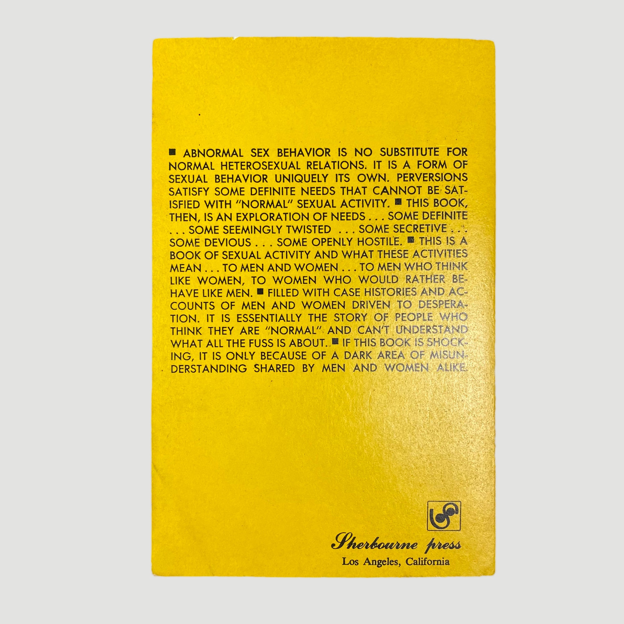 1964 Male and Female Sexual Deviations