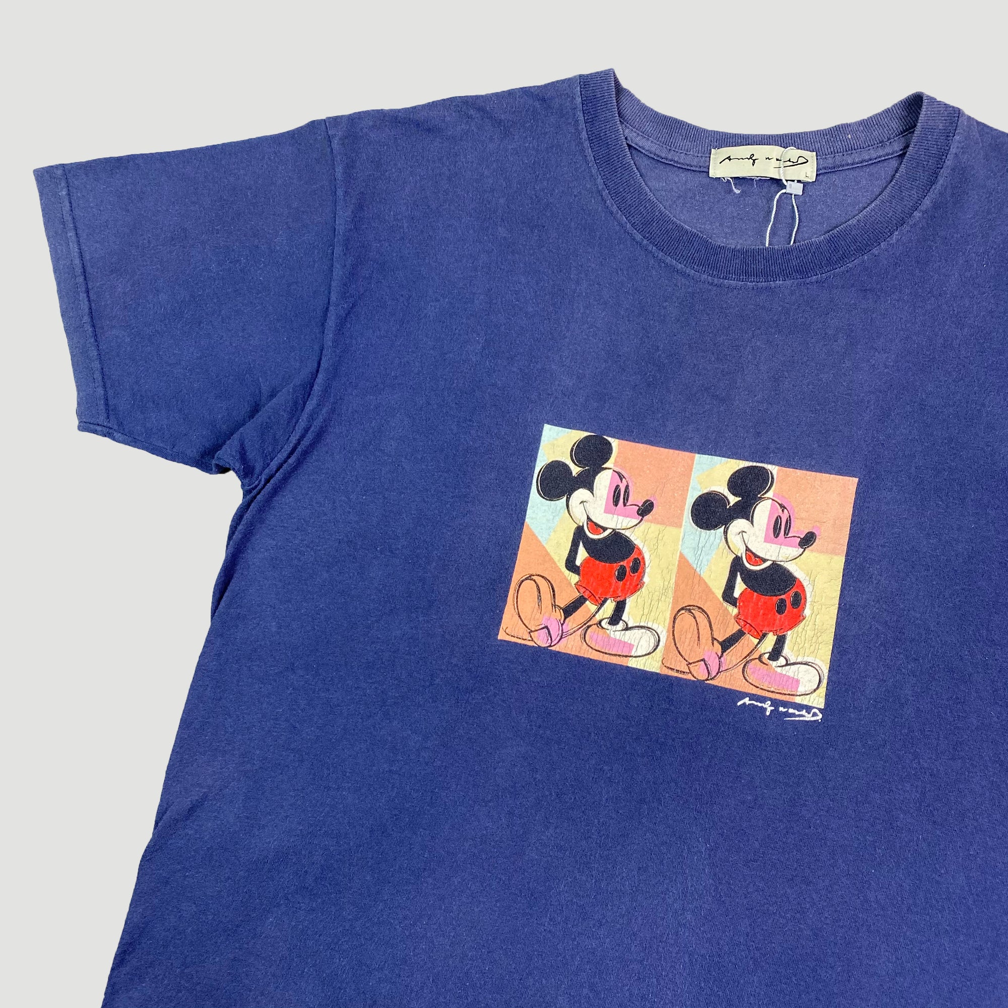 90's Andy Warhol Foundation 'Mickey Mouse' T-Shirt