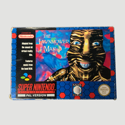 1993 The Lawnmower Man Super Nintendo Game