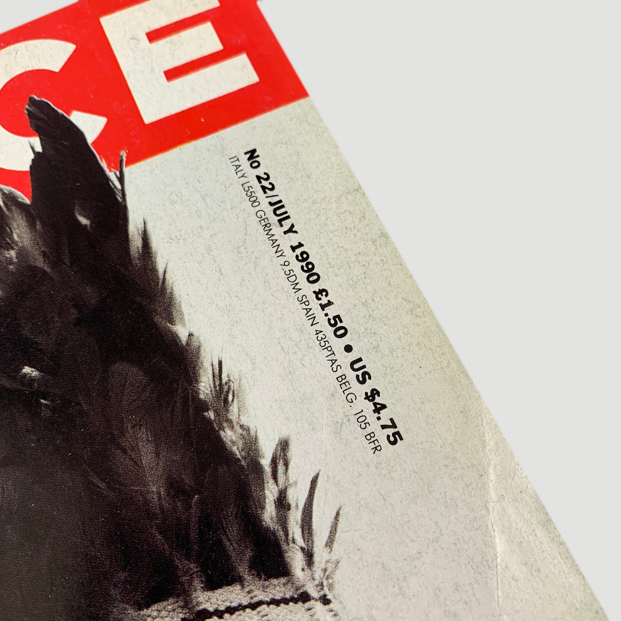 1990 The Face Magazine Kate Moss Issue