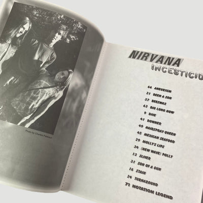 1995 Nirvana Incesticide Tab Book