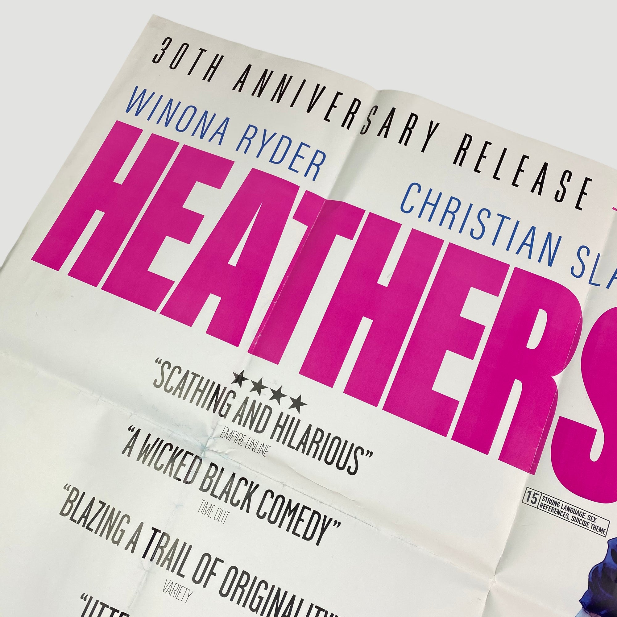 2002 Heathers' UK Quad Cinema Poster