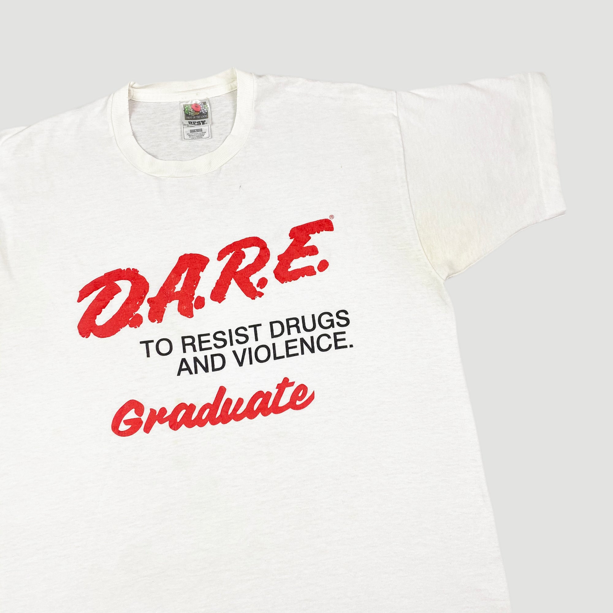 Early 90's D.A.R.E. 'Graduate' T-Shirt