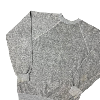 80's Plain Grey Marl Sweatshirt