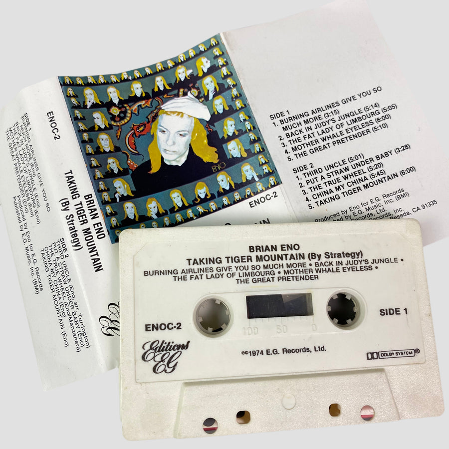 1980 Brian Eno Taking Tiger Mountain Cassette