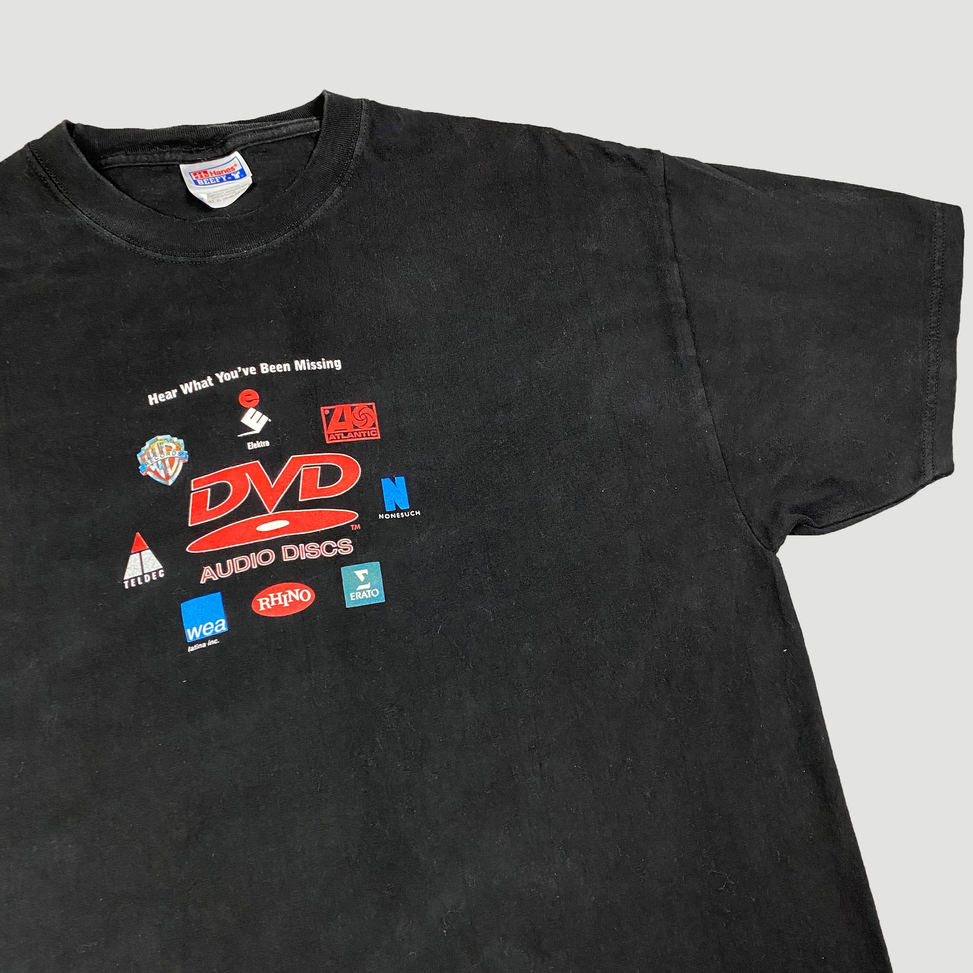 Early 00's DVD Audio Discs T-Shirt
