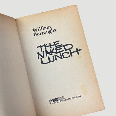 1969 William Burroughs ‘The Naked Lunch’