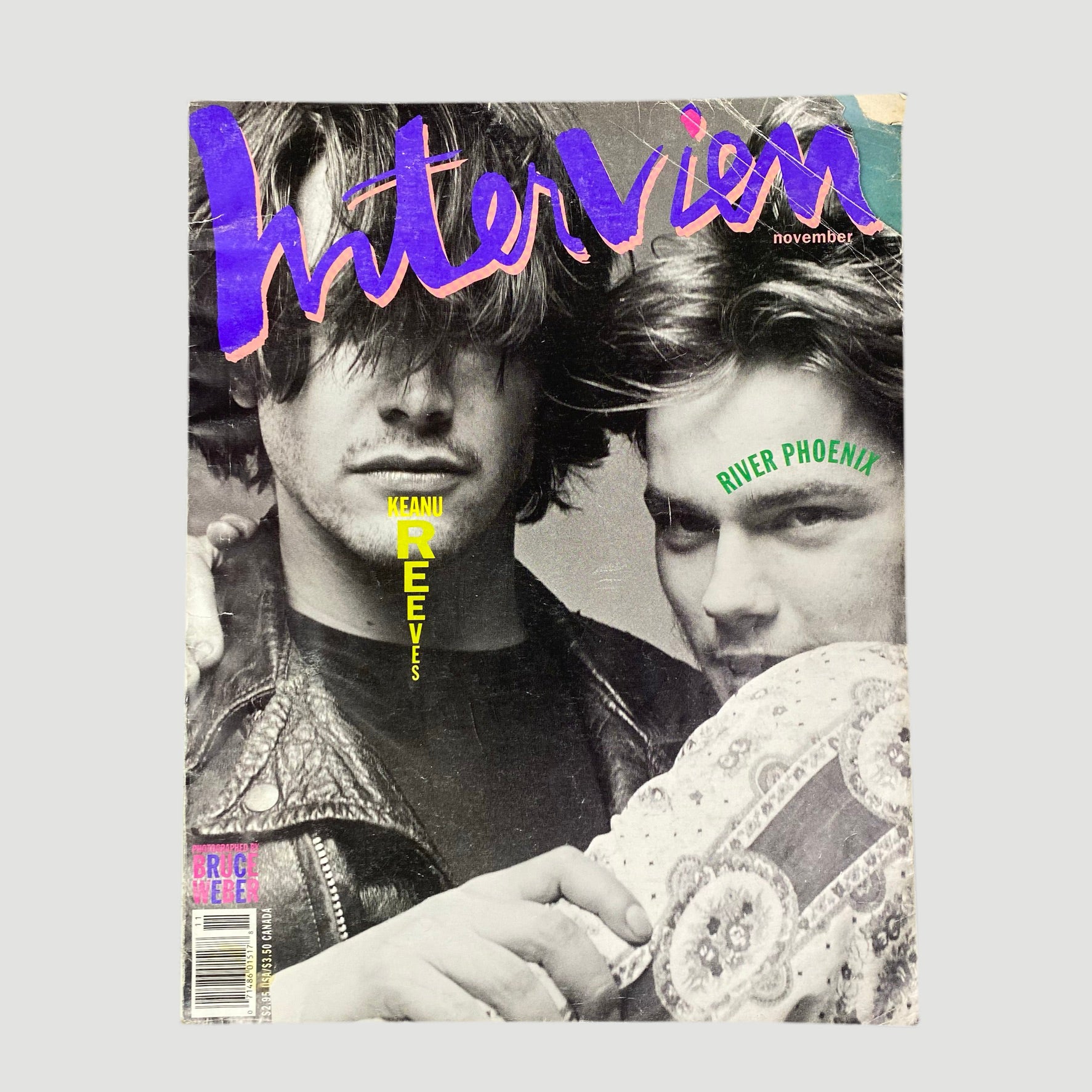 1993 Interview Magazine River Phoenix/Keanu Reeves Issue
