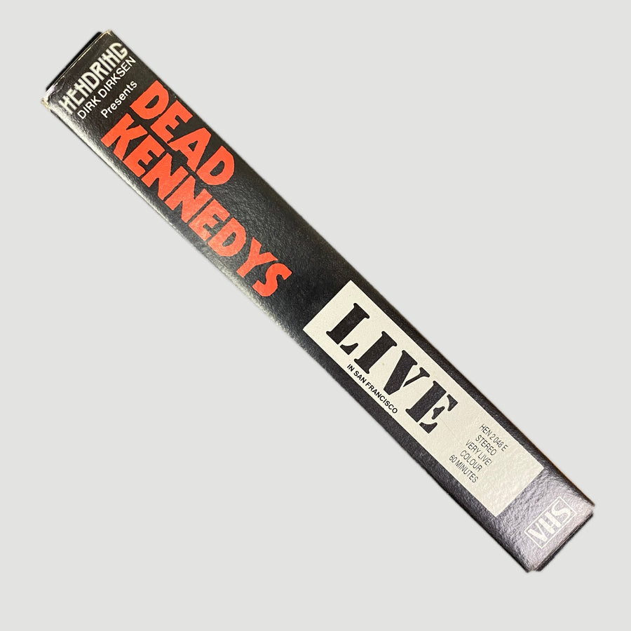 1985 Dead Kennedy's 'Live in San Francisco' VHS