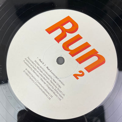 1989 New Order‎ 'Run 2' 12"