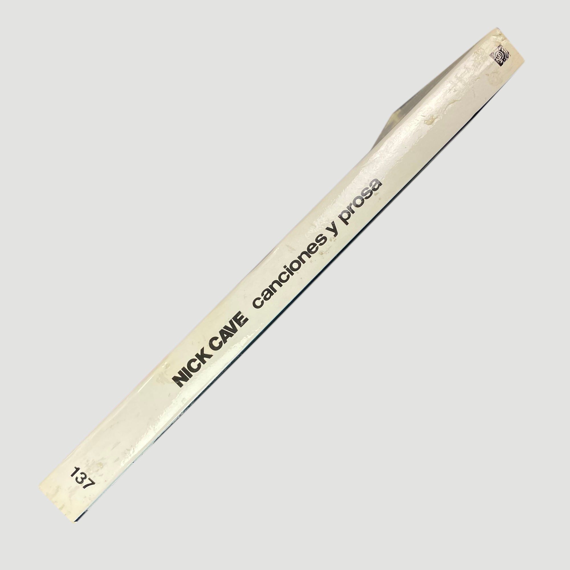 1990 Nick Cave King Ink Lyric & Prose Book