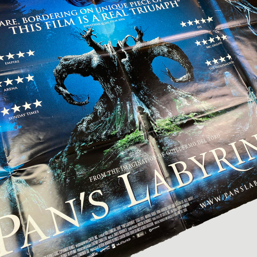 2006 Pan's Labyrinth UK Quad Cinema Poster