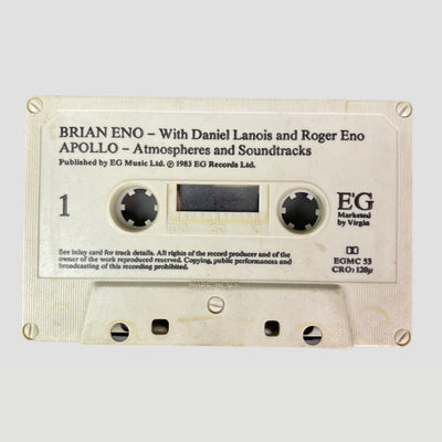 1983 Brian Eno 'Apollo - Atmospheres & Soundtracks' Cassette