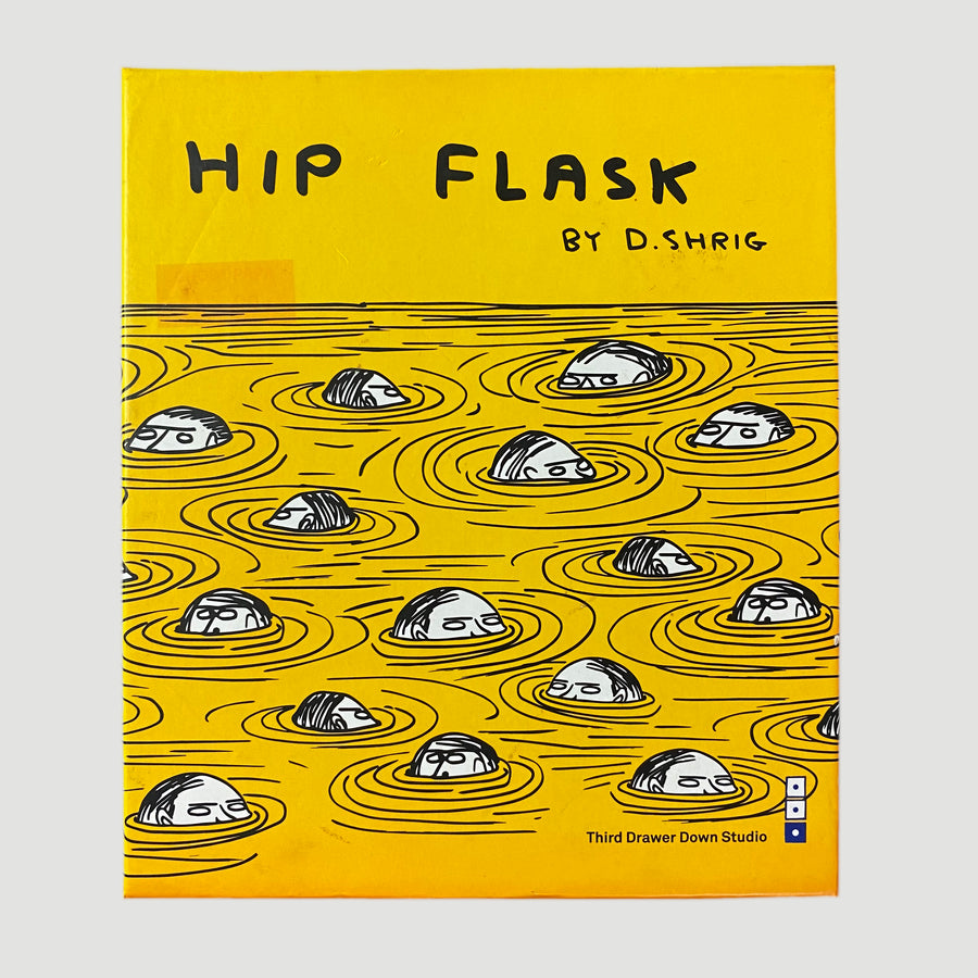 2016 David Shrigley Hip Flask