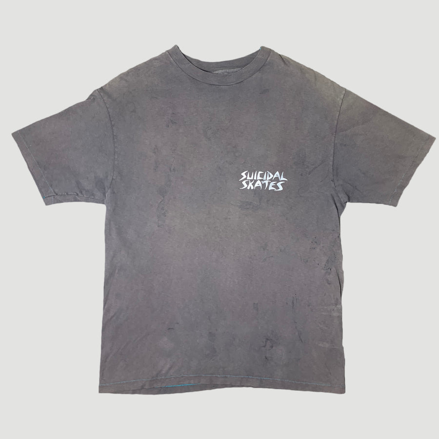 Mid 90's Suicidal Skates Logo T-Shirt