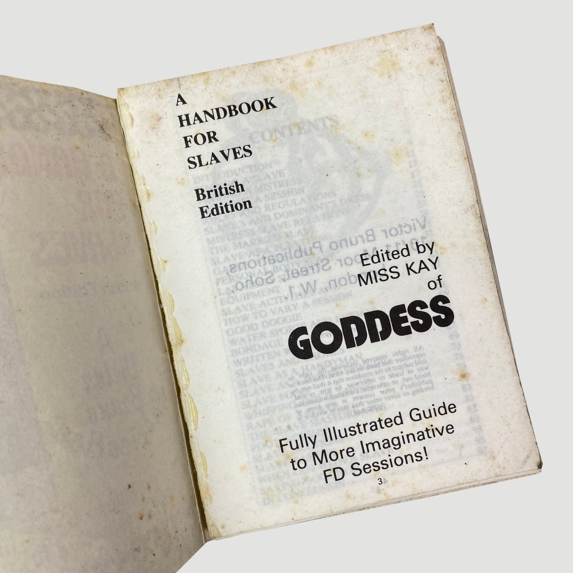 1979 Miss Kay 'A Handbook for Slaves'