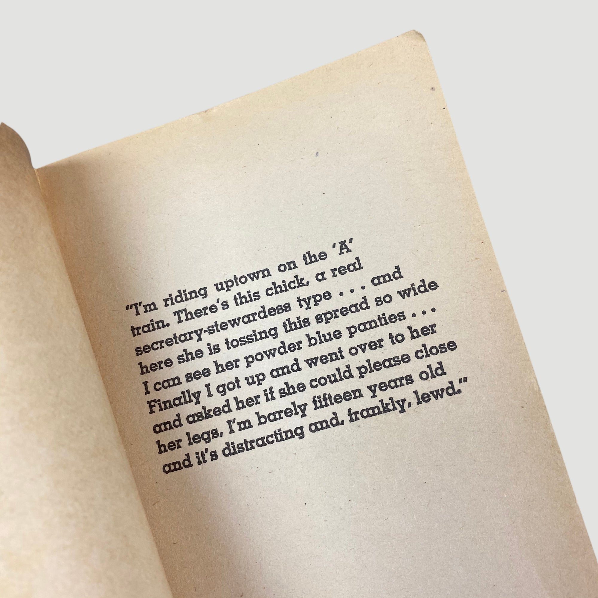 1981 Jim Carroll 'The Basketball Diaries'