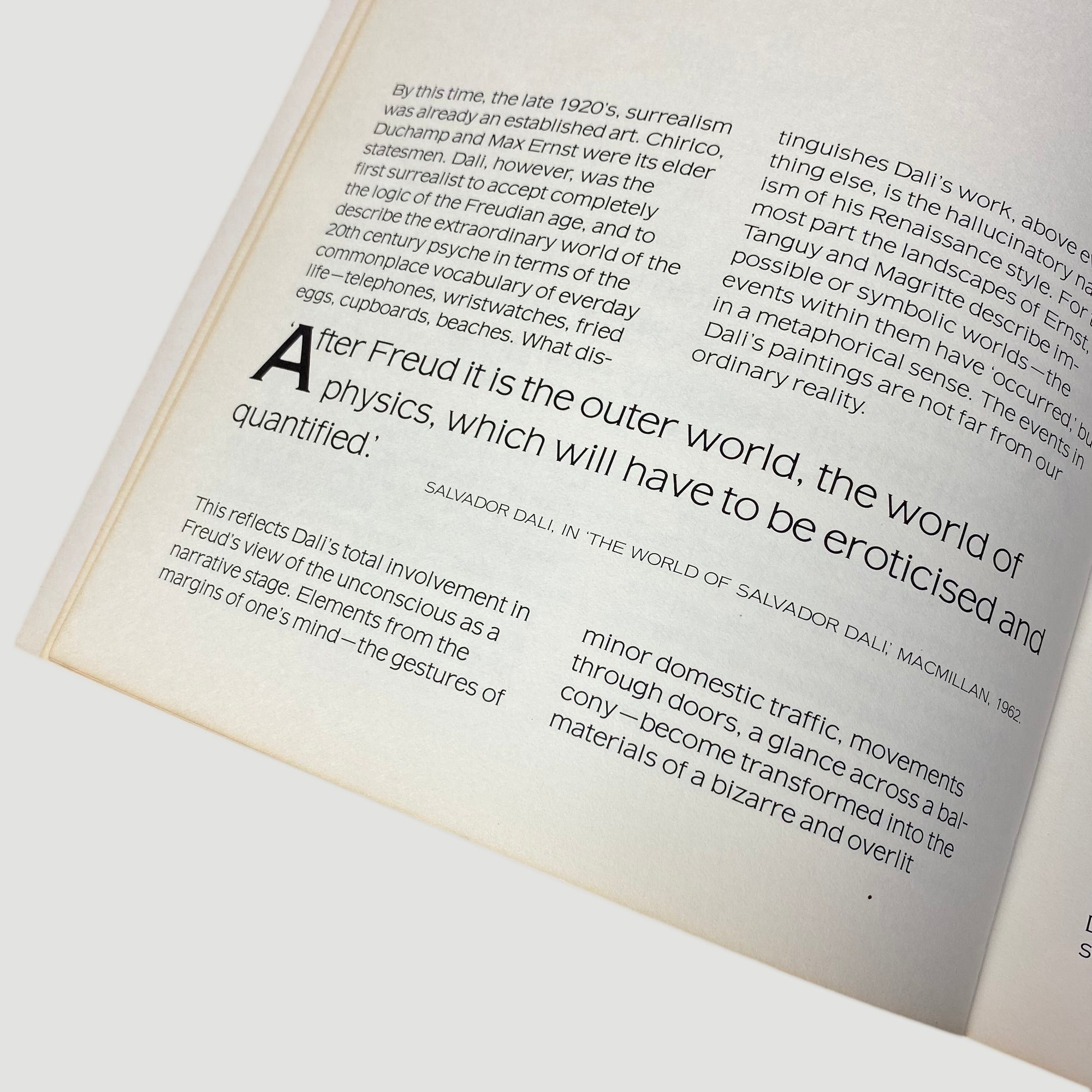 1974 ~Dali~ (Foreword by J.G. Ballard)