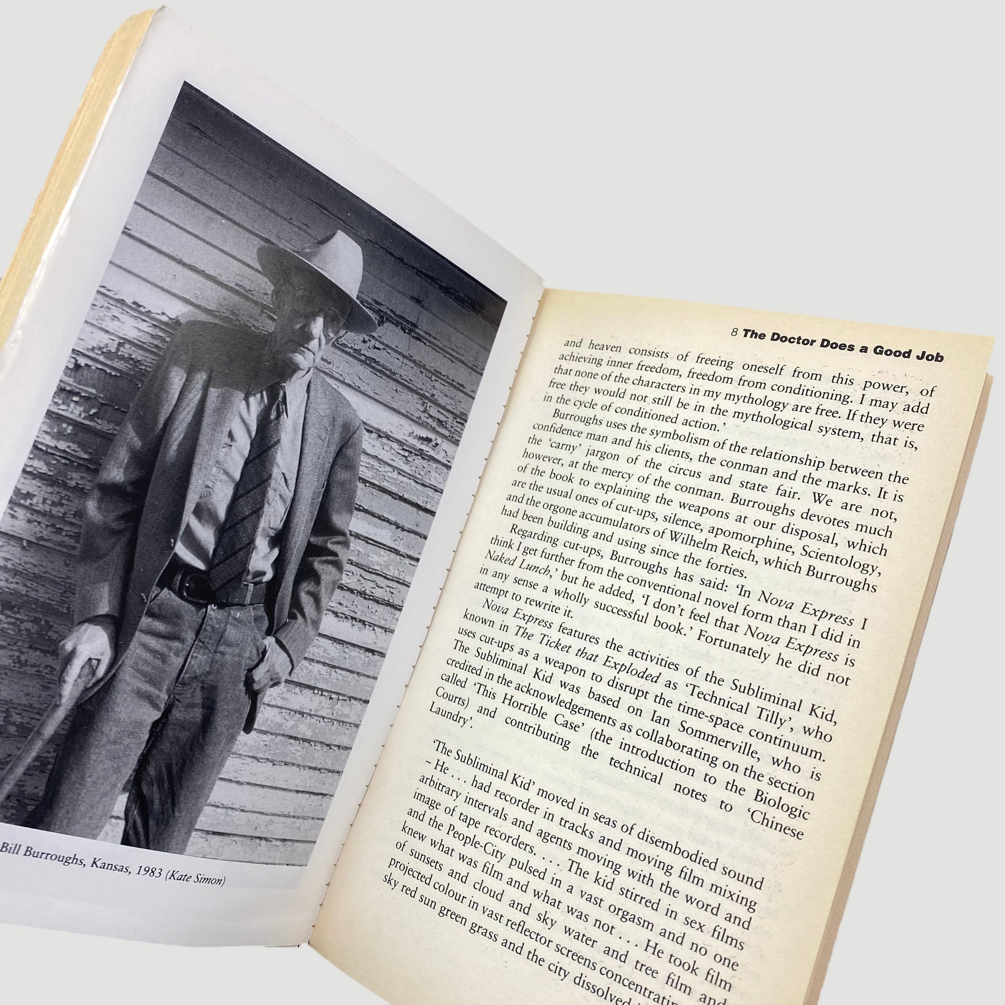 1993 Barry Miles 'William Burroughs: El Hombre Invisible'