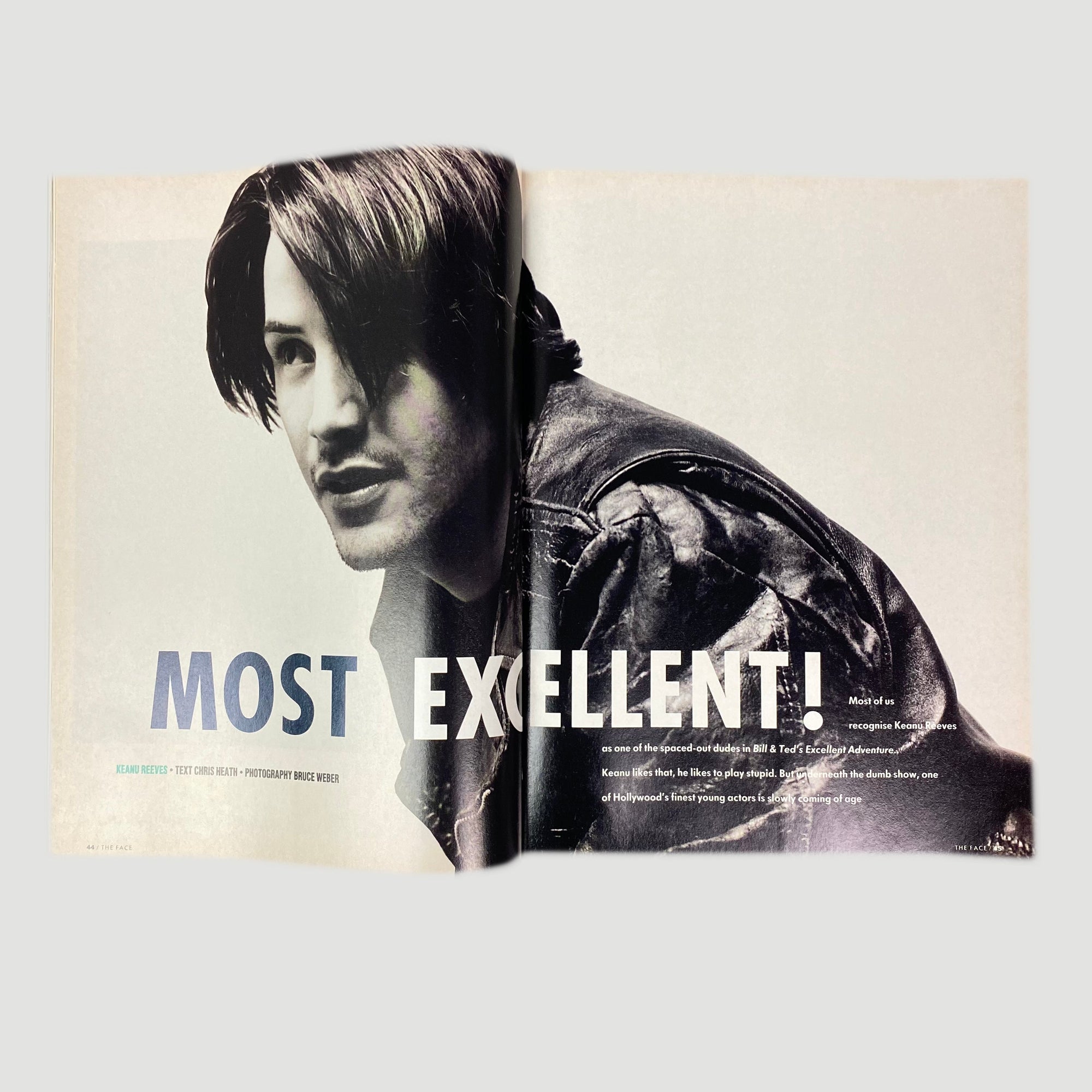 1991 The Face Magazine 'Keanu' Issue