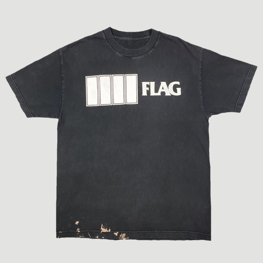 90's Black Flag Logo T-Shirt