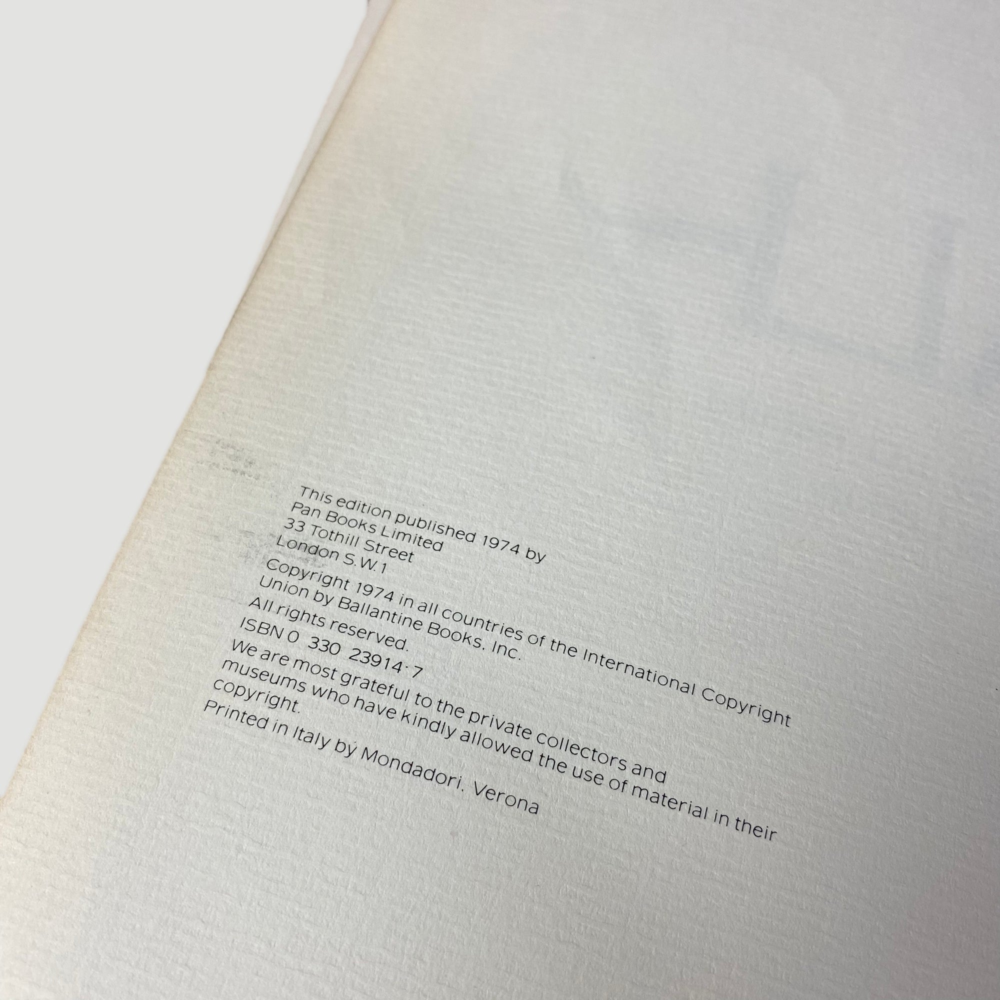 1974 ~Dali~ (Foreword by J.G. Ballard)