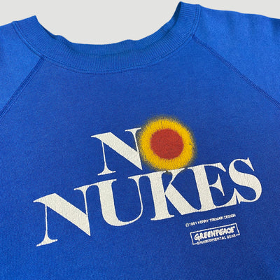 1981 No Nukes Greepeace Sweatshirt