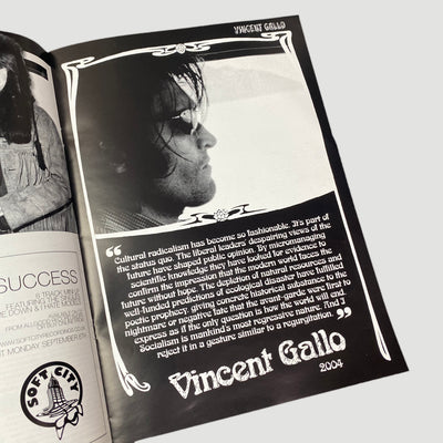 2004 Socialism Vincent Gallo Issue