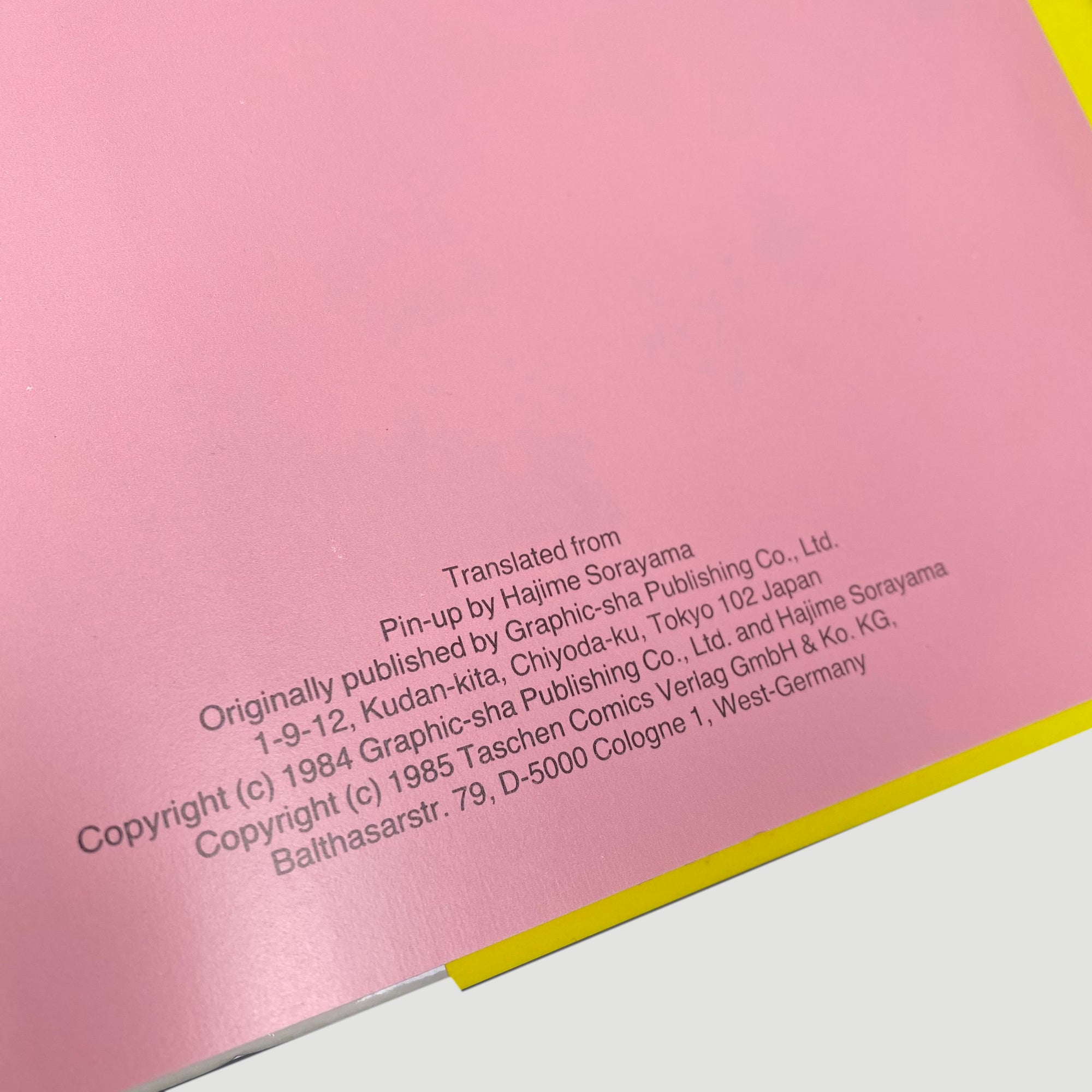 1985 Hajime Sorayama ‘Pin-up’ + Poster