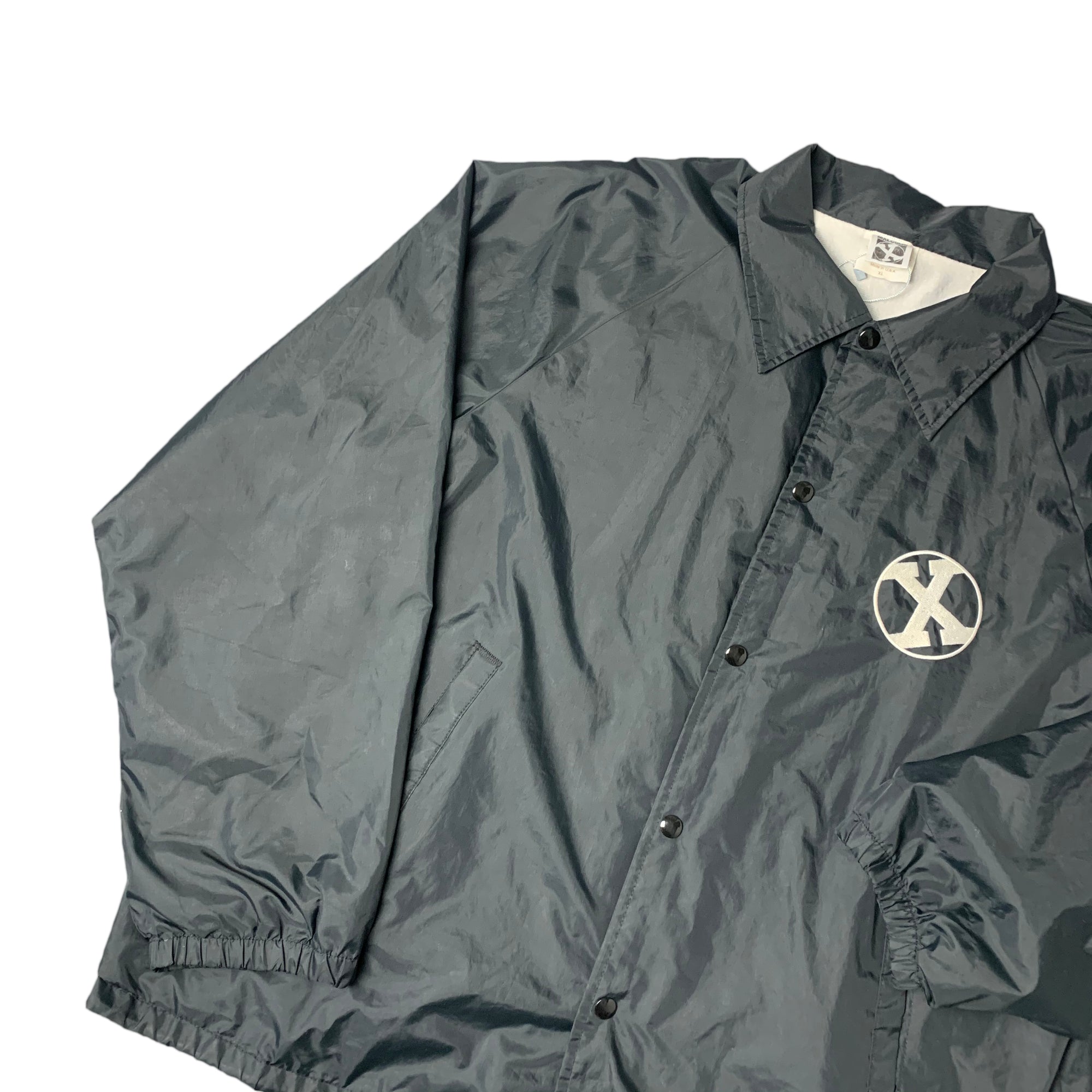 Early 90's Malcolm X Windbreaker Jacket