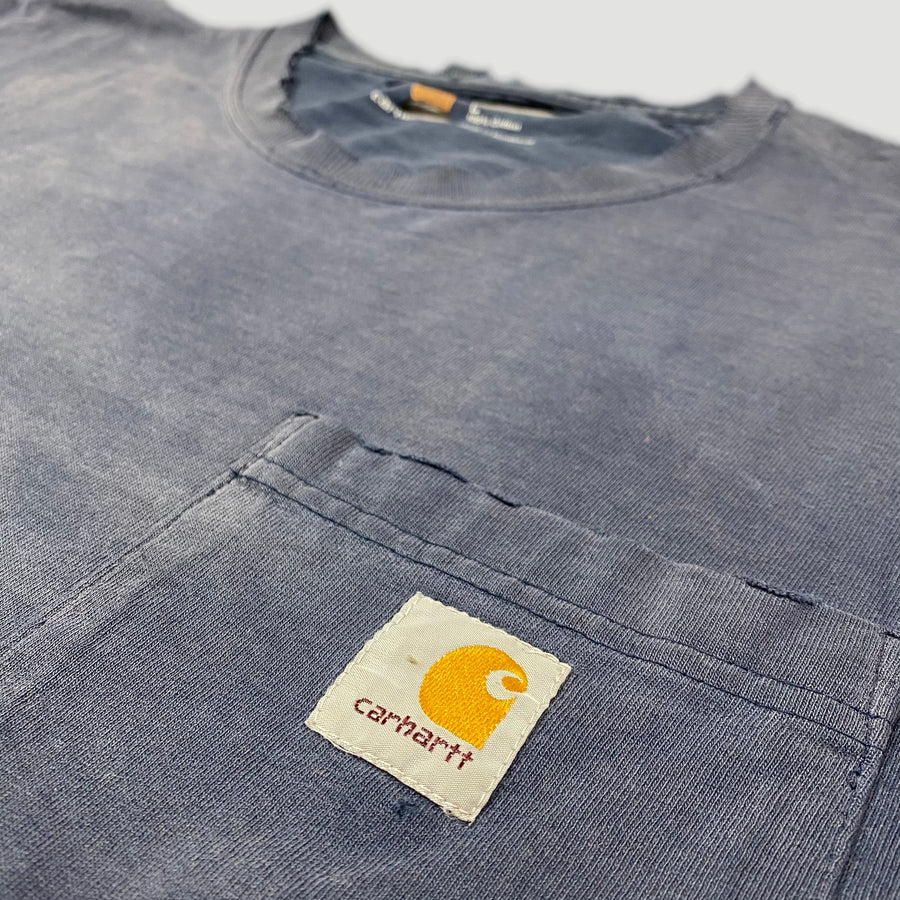 2010's Carhartt Basic Navy Pocket T-Shirt