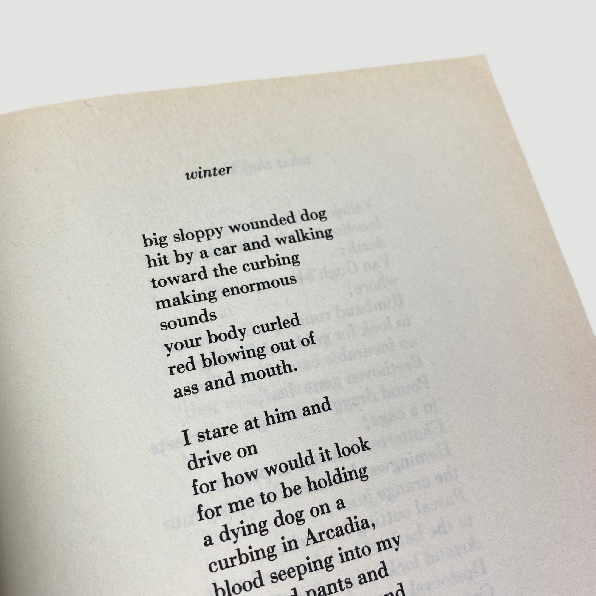 2003 Charles Bukowski : Love is a Dog from Hell