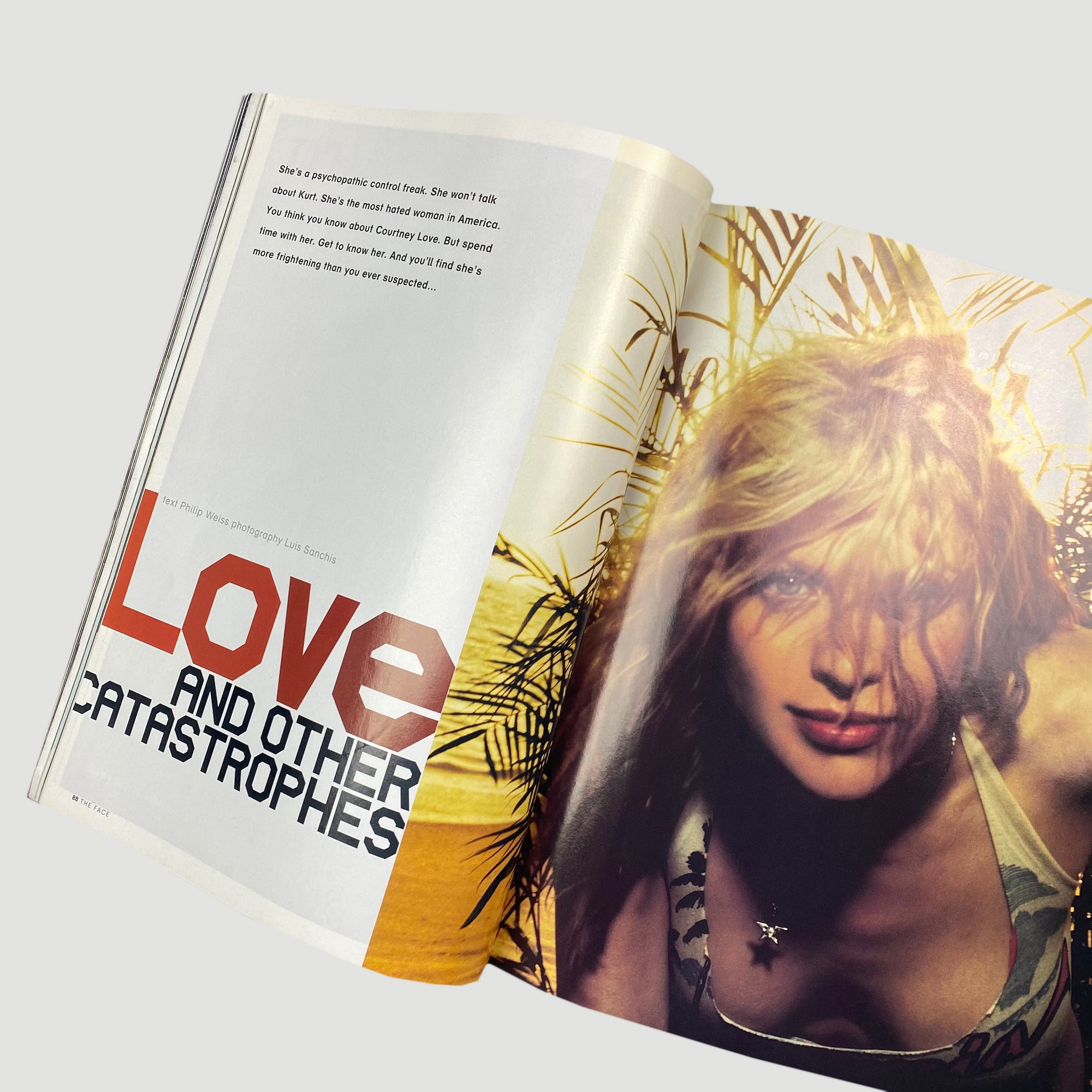 1998 The Face Magazine 'Hole/Courtney Love' Issue