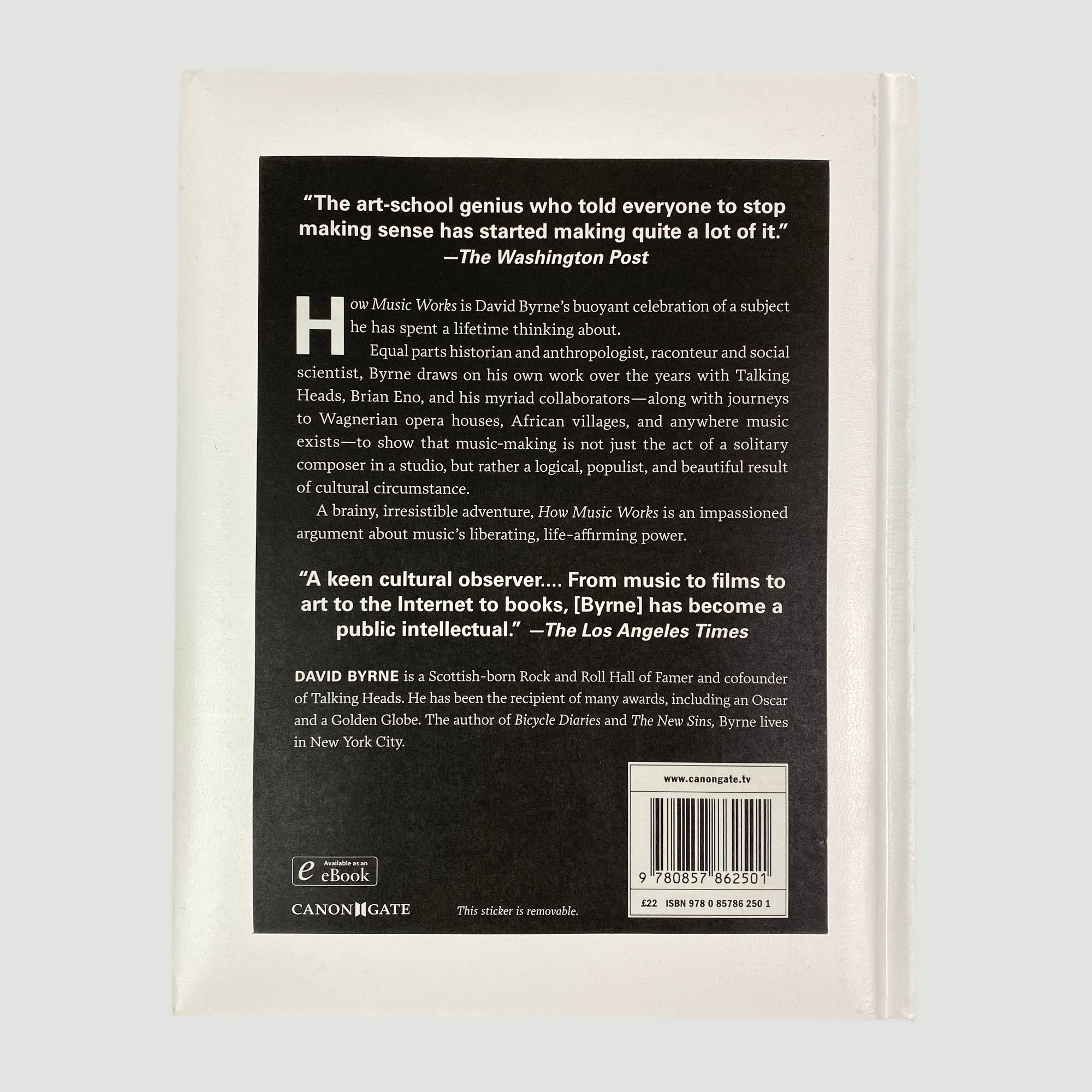 2012 David Byrne 'How Music Works'
