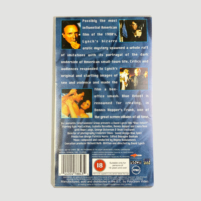 1997 Blue Velvet VHS
