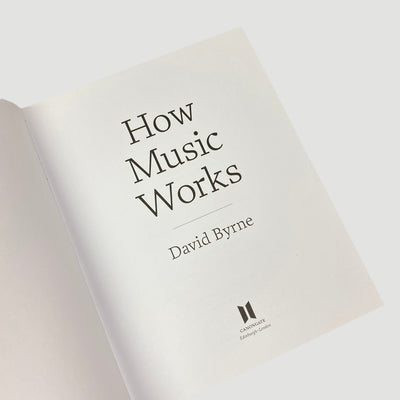 2012 David Byrne 'How Music Works'