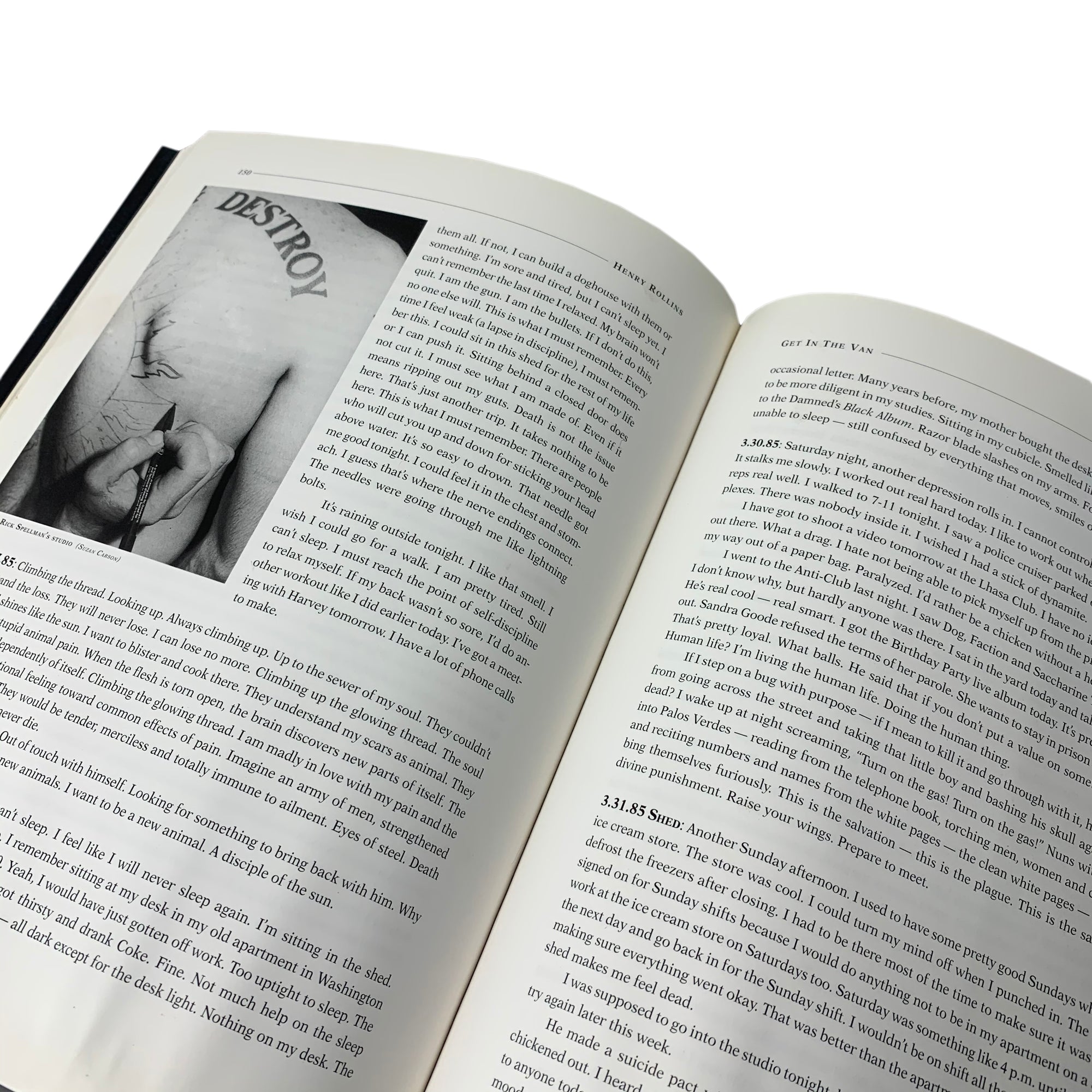 1995 Henry Rollins 'Get In The Van'