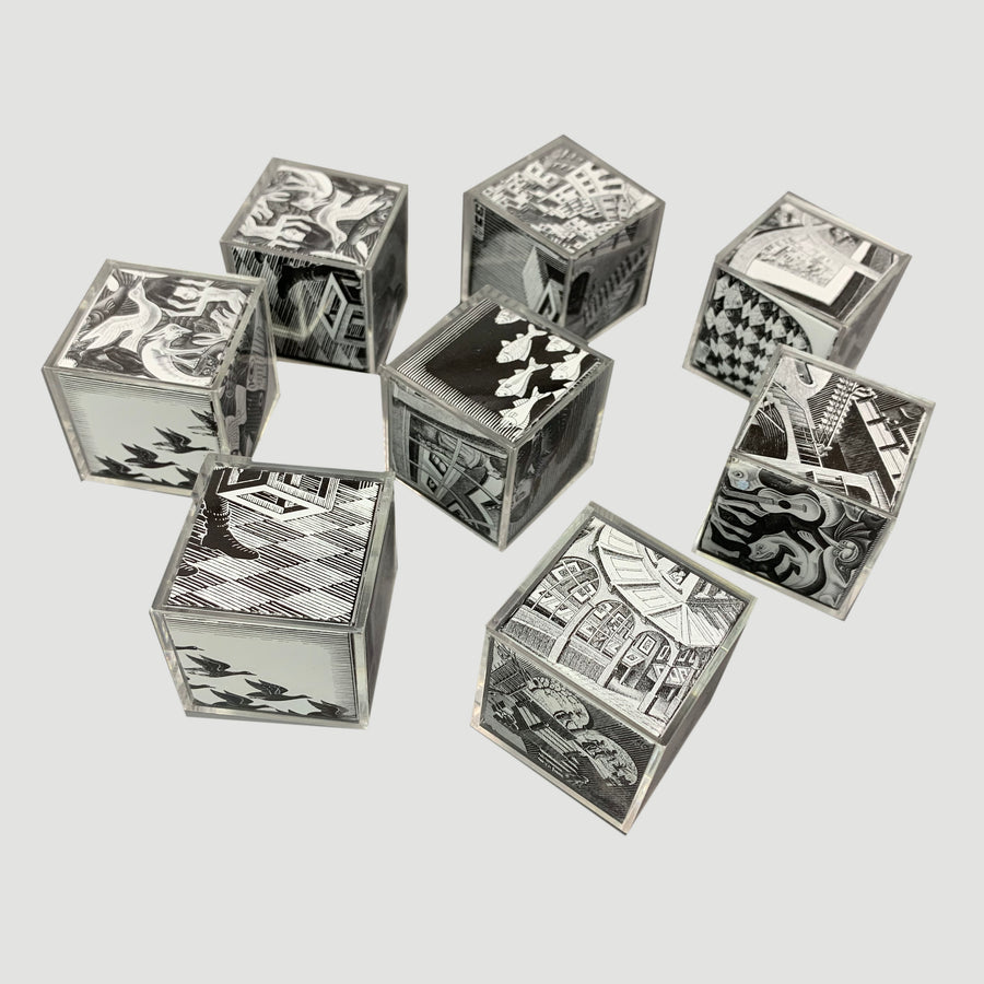 1990 M.C. Escher 'Escher Block' Puzzle Cube