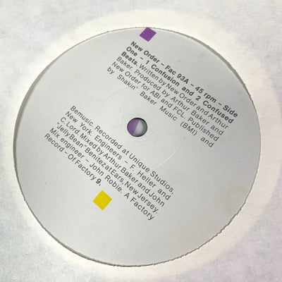 1983 New Order ‘Confusion’ 12"