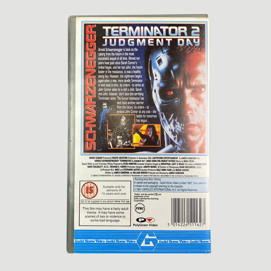 1992 Terminator 2: Judgment Day VHS