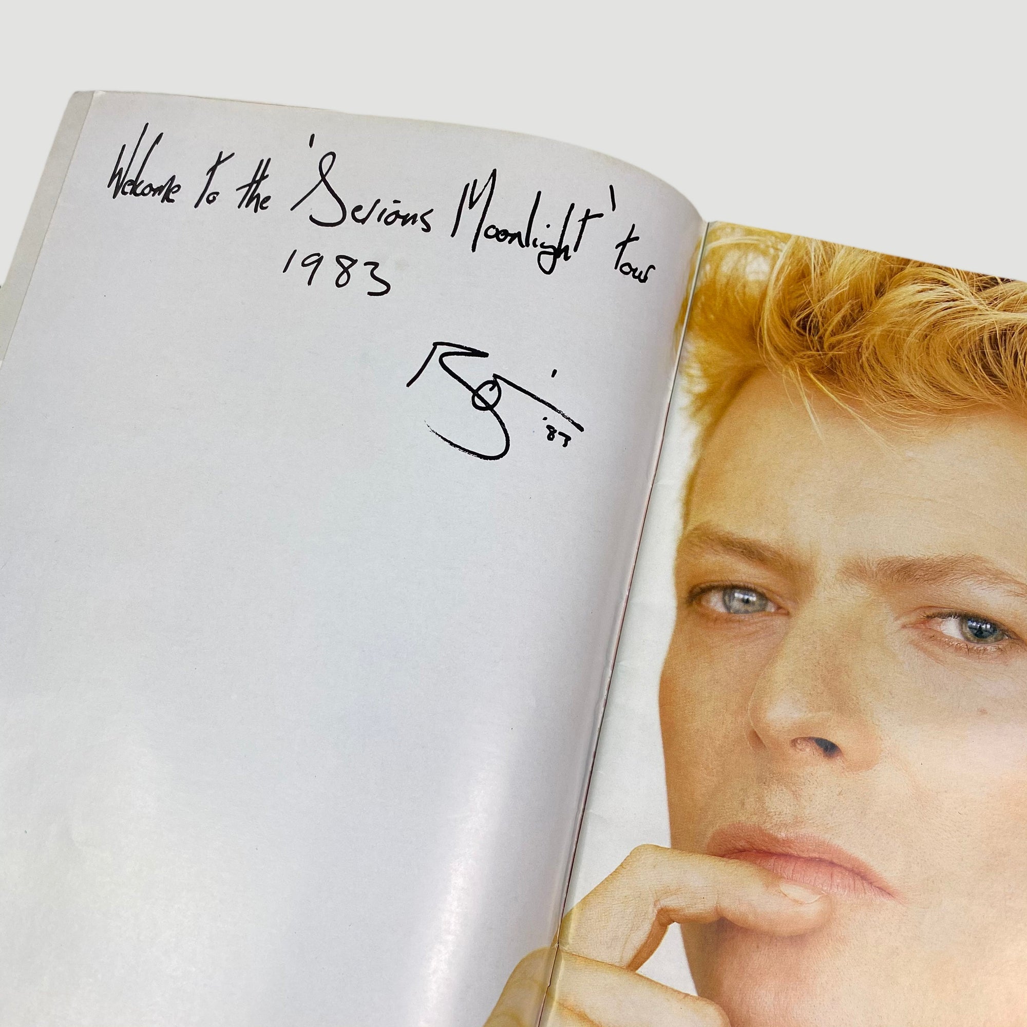 1983 David Bowie 'Serious Moonlight' Tour Programme