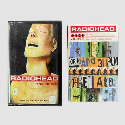 1995 Radiohead The Bends + Just Cassette Set