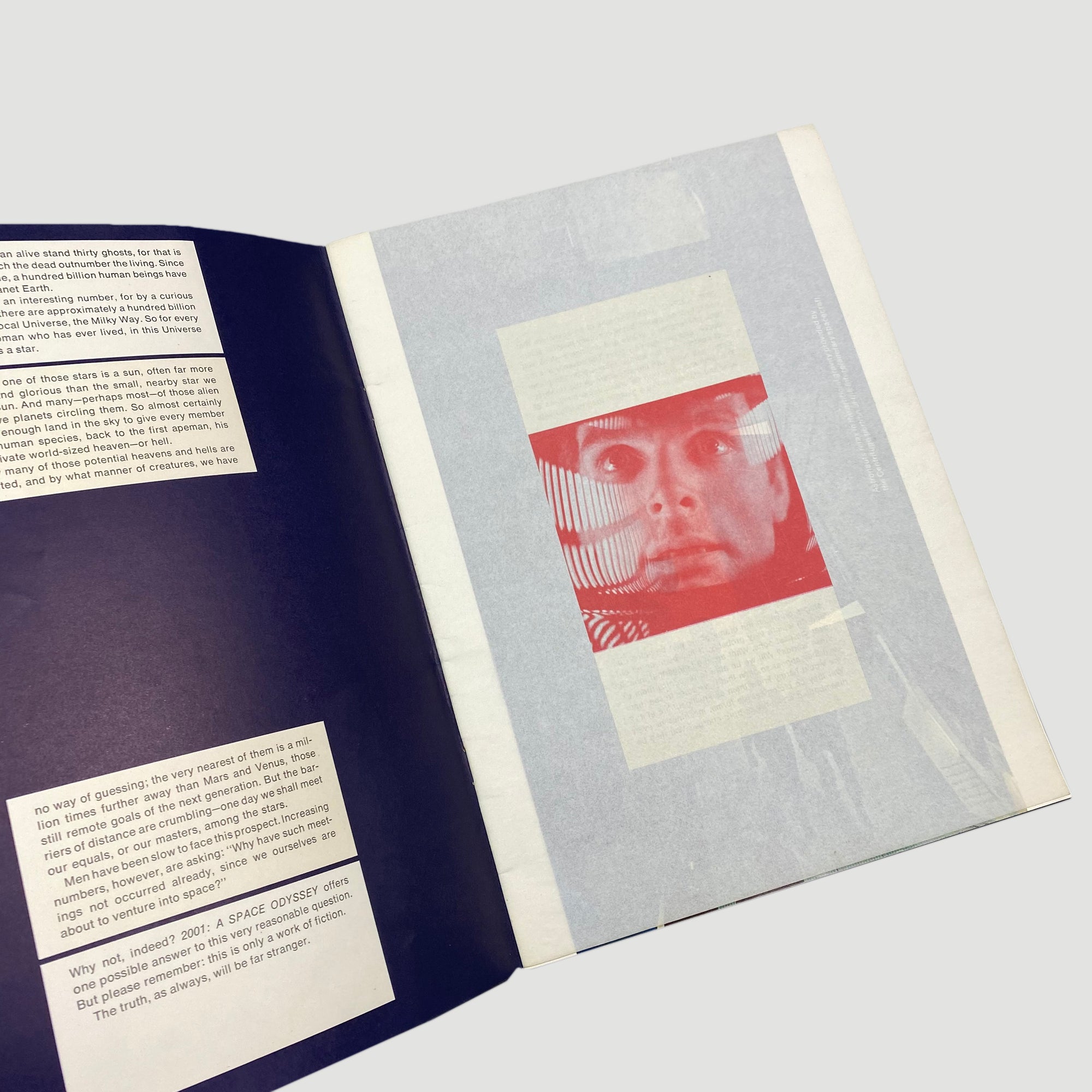 1968 '2001: A Space Odyssey' Souvenir Brochure